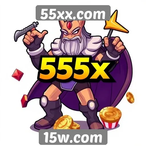 Diversidade de gêneros de jogos disponíveis em 55xx.com